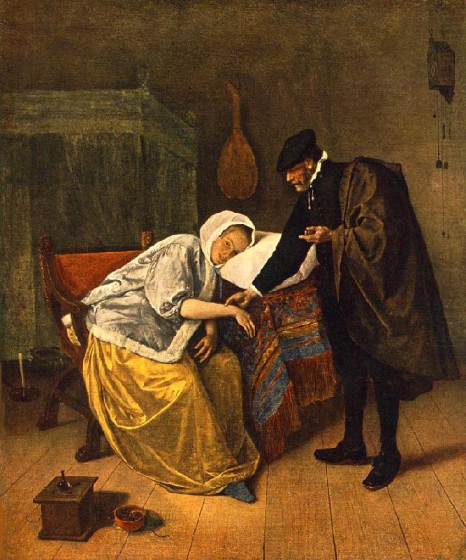 Jan Steen The Doctor and His Patient china oil painting image